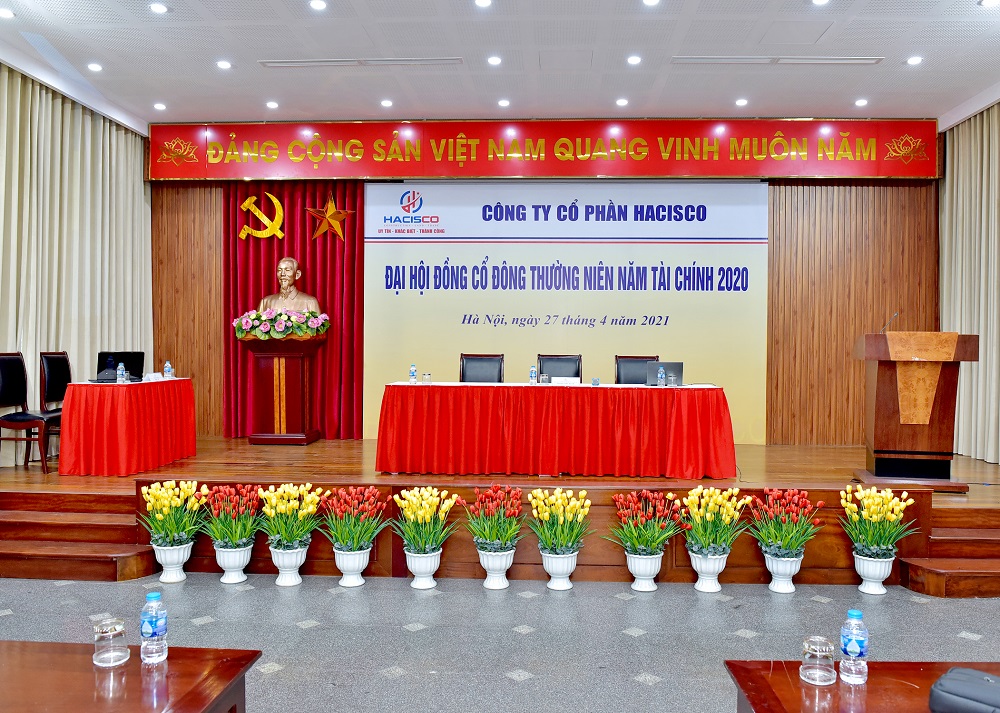 ĐẠI HỘI CỔ ĐÔNG NĂM TÀI CHÍNH 2020 CÔNG TY CỔ PHẦN HACISCO